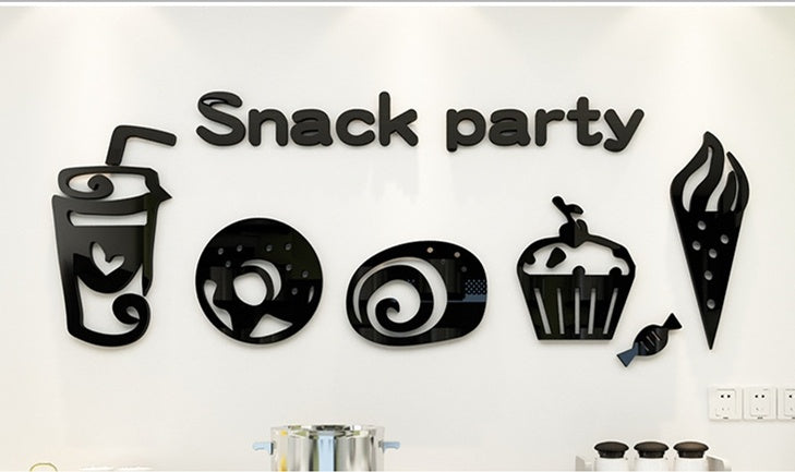 Cute Minimalist Kitchen Wall Sticker – Stylish & Modern Decor for Your Kitchen