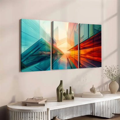 Custom Modern Art Wall Prints – 3-Piece Abstract Canvas Set for Living Room Decoration