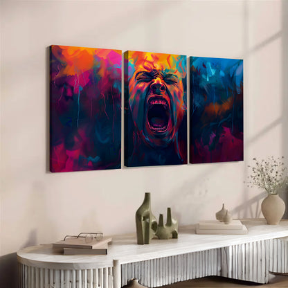 Custom Modern Art Wall Prints – 3-Piece Abstract Canvas Set for Living Room Decoration
